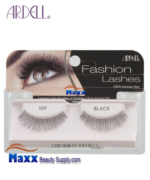 4 Package - Ardell Fashion Lashes Eye Lashes 109 - Black